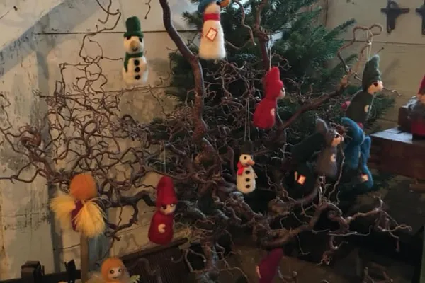 Julstämning på Riksdagsmannagården