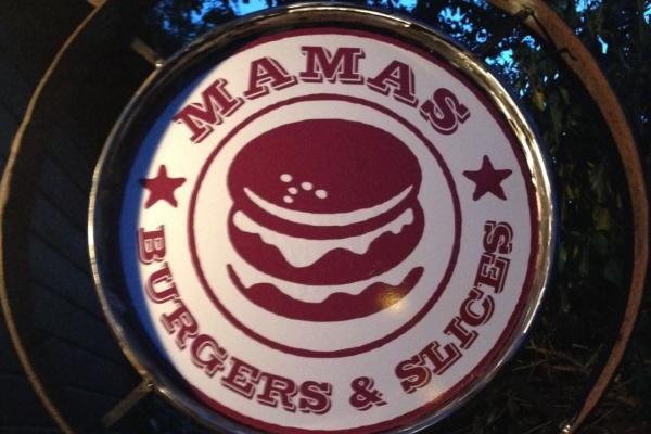 Sign Mamas Burgers