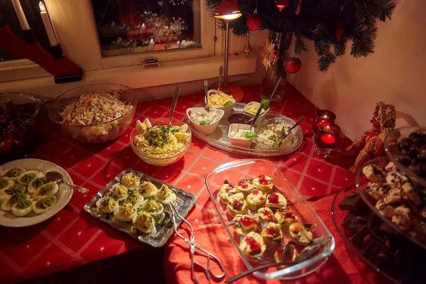 Julbord på Mormors Bakeri