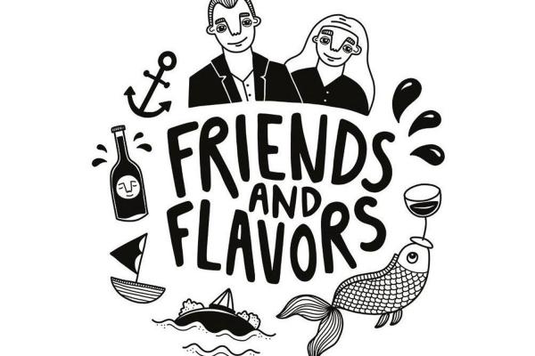 Logo Friends and Flavors