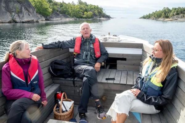 Archipelago tour with electric snipa boat