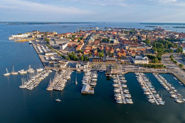 Karlskrona City marina and city port