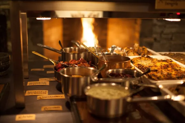 Viltjulbord på Eriksberg