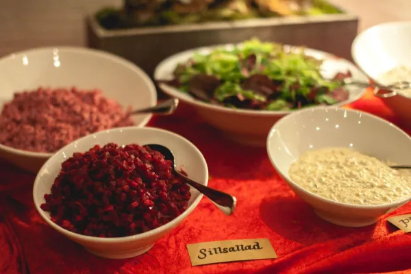 Viltjulbord på Eriksberg