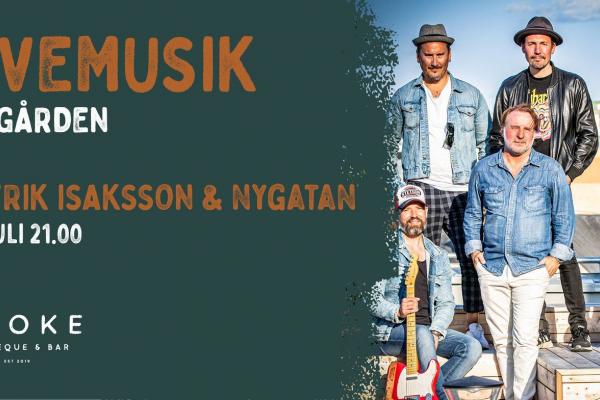 Live music at Smoke BBQ - Patrik Isaksson & Nygatan
