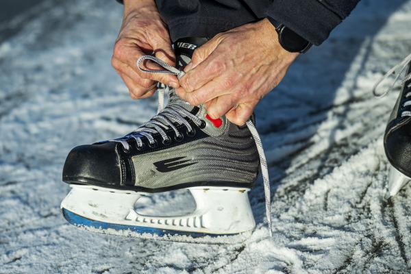 Public ice-skating