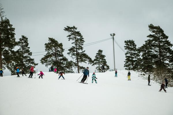 Skifahren - Rödeby Ski piste