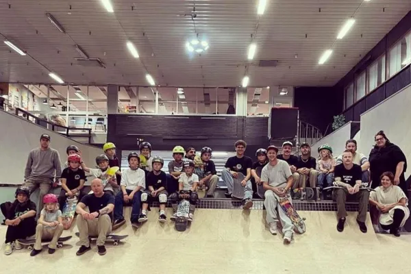 Prova skateboard på sportlovet 