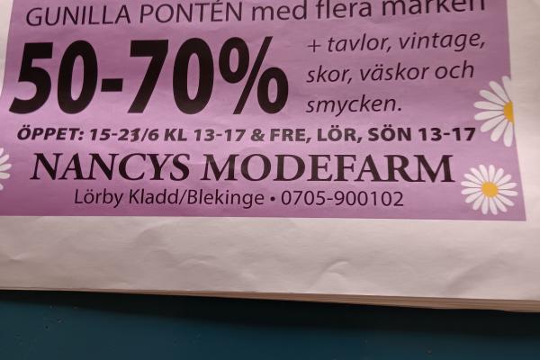 Nancys Modefarm - Lörby Kladd  