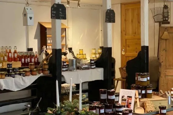 Julstämning på Riksdagsmannagården