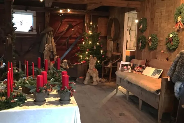 Julstämning på Riksdagsmannagården