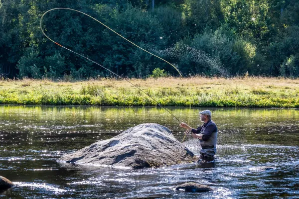Fiskepremiär i Mörrum