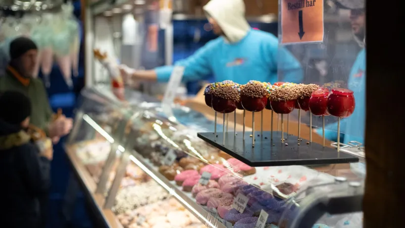 Julmys i Olofström - Julmarknad och Lucia