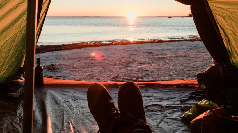 Vinter Outdoor Strand Hav