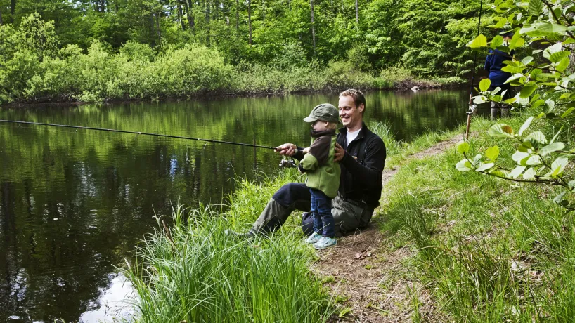 fiske i holjeån