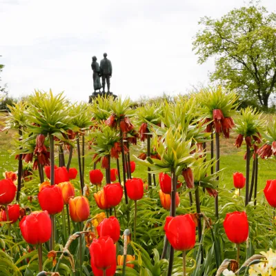 Karl-Oskar & Kristina och strandpromenaden