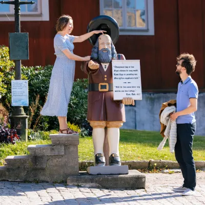 Amiralitetskyrkan och Gubben Rosenbom i Karlskrona