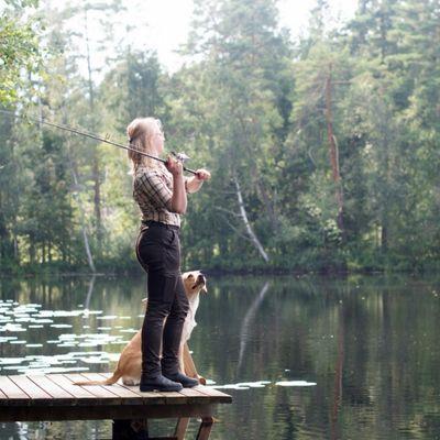 Fiske och jakt i Sveriges sydligaste vildmark - Olofström, Blekinge.