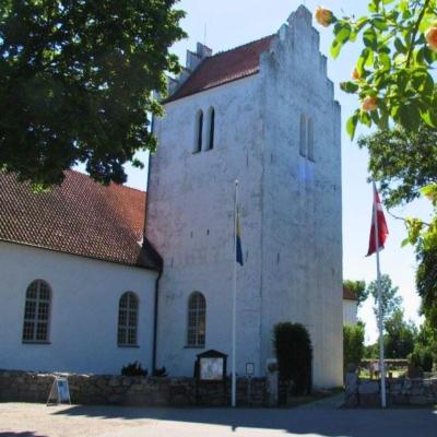 Kyrkan i Kristianopel med aktiviter och evenemang året om. Blekinge. Sweden.