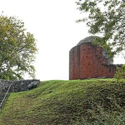 Slottsruinen i Sölvesborg