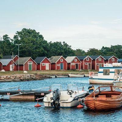 Sturkö - Populär ö i Blekinge, Sverige.