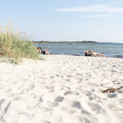 Sandvikens strand i Sölvesborg