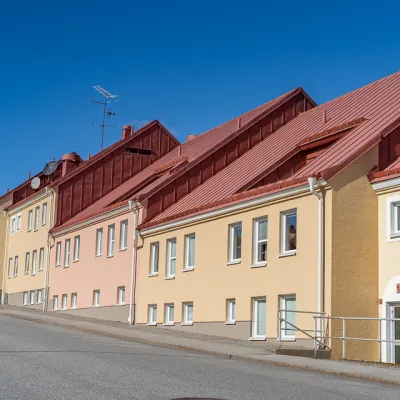 Vårfärger i Sölvesborg - markgatan