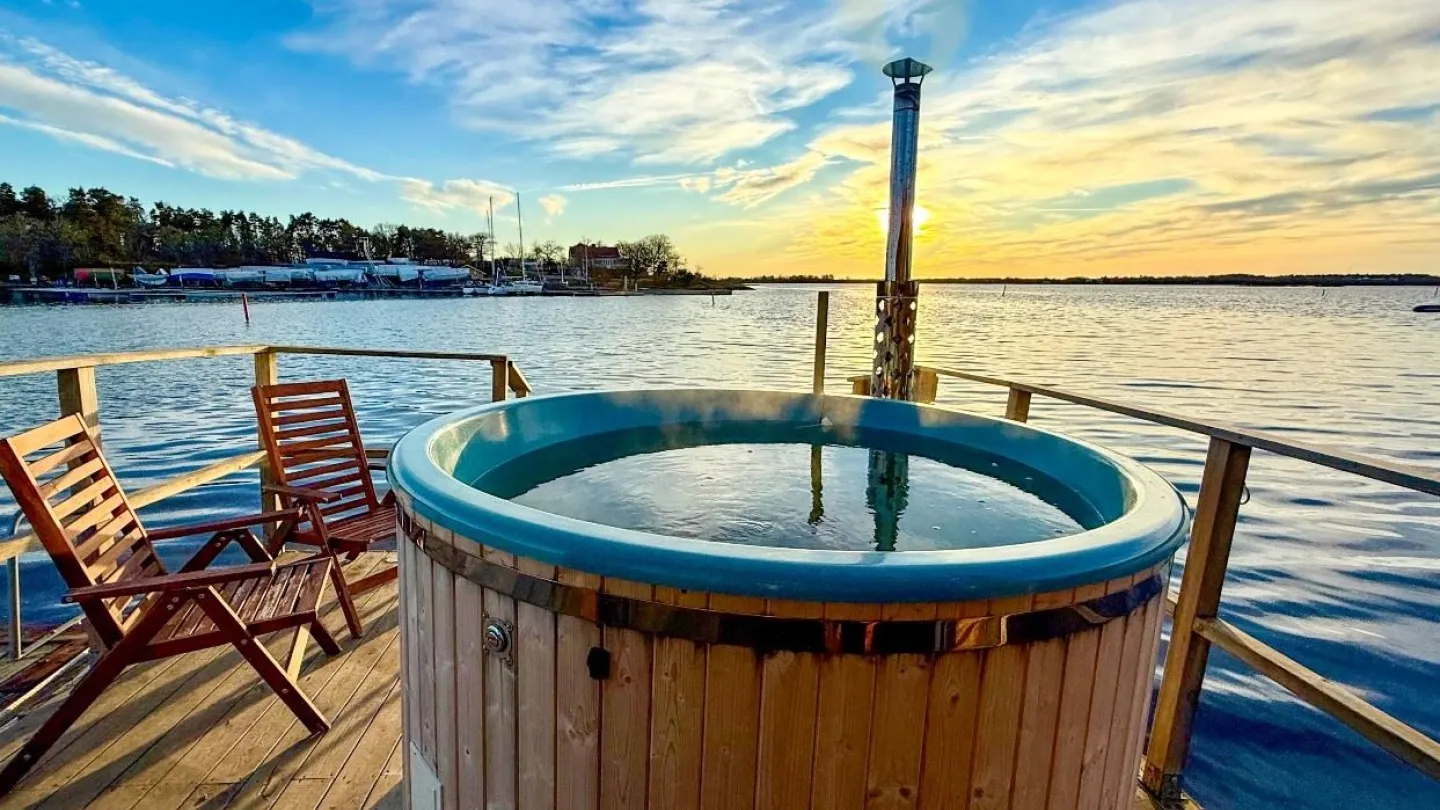 Swedish Viking Sauna Raft | Visit Blekinge