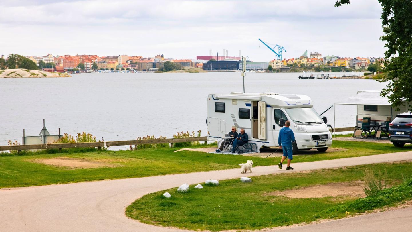 Dragsö Camping i Karlskrona, Blekinge