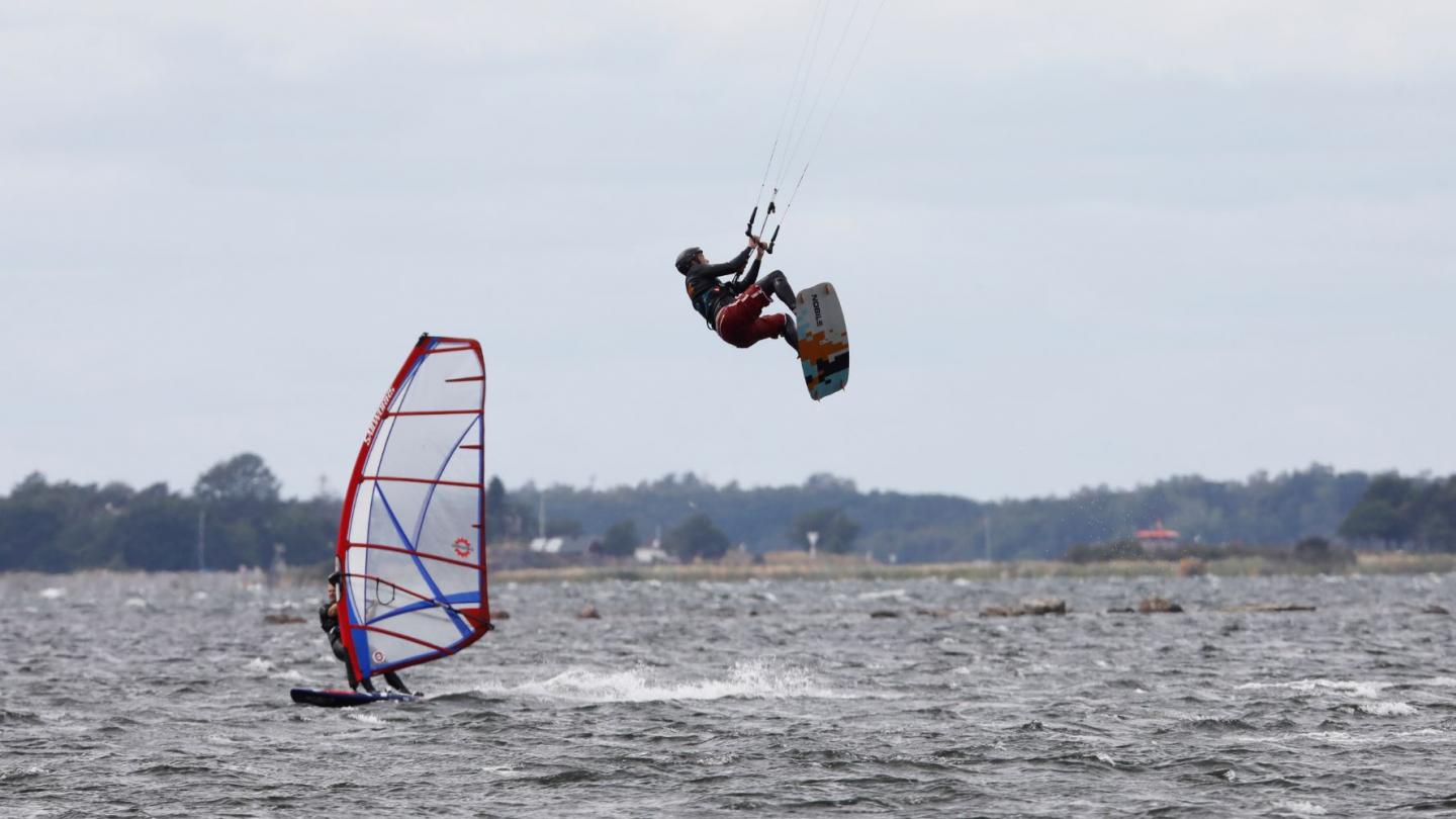 Kitesurfing i Blekinge tillsammans med Blekinge surf