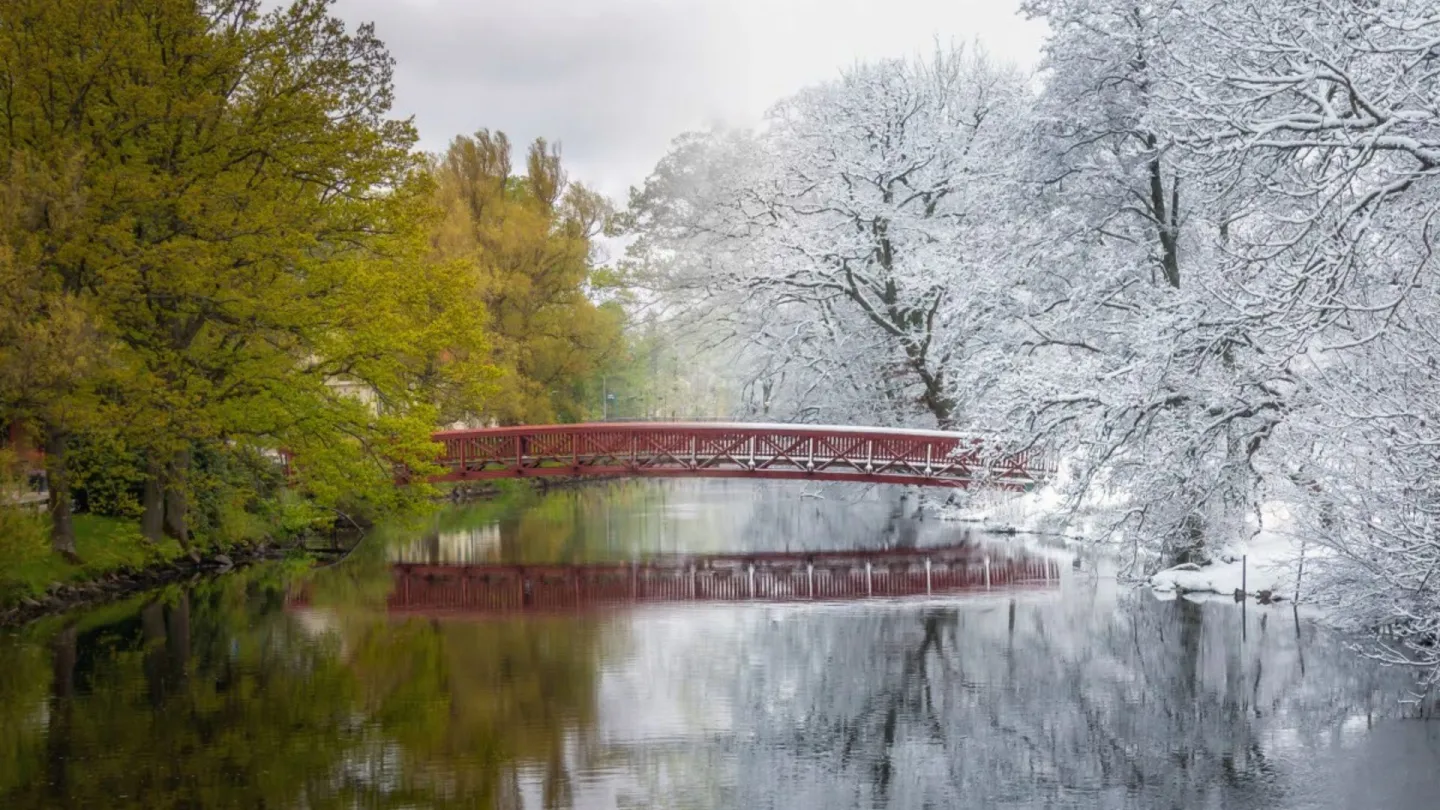 Vinter i Ronneby, Blekinge