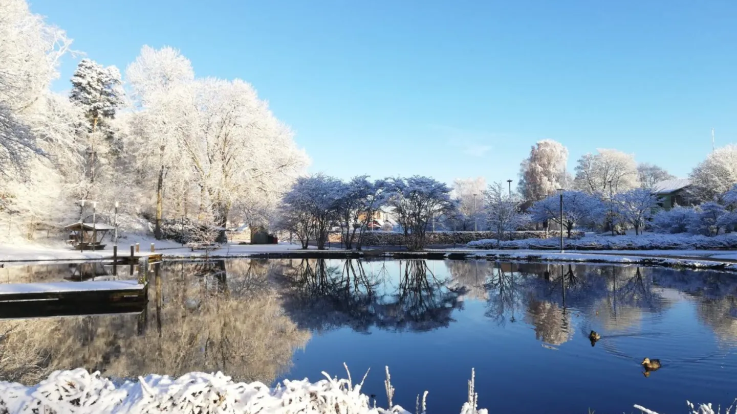 Vinter i Ronneby, Blekinge